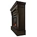 Real Flame 5910E-DW Chateau Fireplace, Small, Dark Walnut