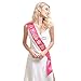 xo, Fetti Pink Bachelorette Party Sash - Bride To Be | Bachelorette Party Decorations - Sash for Bride | Bridal Shower Gift