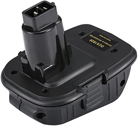 Bingogous DCA1820 Battery Adapter for Dewalt 18V Tools, Convert Dewalt 20V Lithium Ion Battery to DC9096 DC9098 DE9096 18 Volt Battery