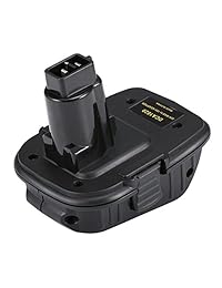 Tulas DCA1820 18 V 20 V batería de litio convertida a taladro eléctrico de níquel y cargador adaptador de herramientas para baterías Dewalt