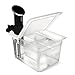 EVERIE Sous Vide Lid Compatible with Anova Cookers and EVERIE Container EVC-12 (Corner Mount) (Not Compatible with Rubbermaid or Cambro)