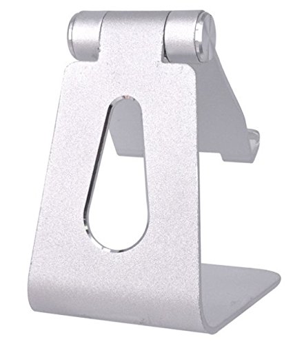 Desktop Cell Phone Stand Tablet Stand, Aluminum Stand Holder for Mobile Phone (All Size) and Tablet 10.1\