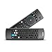 Mele F10 Pro Fly Air Mouse Keyboard Remote Control with Earphone & Micphone 2.4GHz for Android TV Box/IPTV/Motion Sensing Game