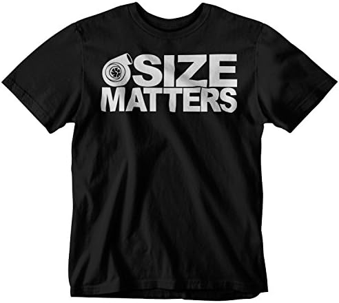 STYLNIndustries Size Matters T-Shirt (Large) Black