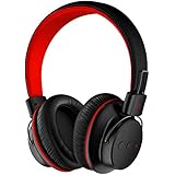 Mpow H1 Bluetooth Headphones Over Ear Lightweight, Comfortable for Long-time Wearing, Hi-Fi Stereo Wireless Headphones, Foldable Headset w/Built-in Mic and Wired Mode for PC/Cell Phones