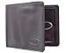 Big Skinny Men's Super Skinny Leather Bi-Fold Slim Wallet, Holds Up to 30 Cards, Black