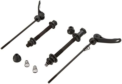 SXTSPO Road Mountain Bike Wheel Hub Front and Rear Skewers Quick Release Clip Hollow Shaft Set Parts, 1 Pair