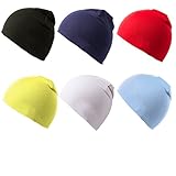 6 Packs of Infant Toddler Baby Unisex Cotton Soft Cute Lovely Newborn Kids Hat Beanies Caps