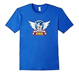 Men's Official Sonic the Hedgehog 25th Anniversary Logo T-shirt Large Royal Blue