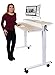 S STAND UP DESK STORE Crank Adjustable 2-Tier Standing Desk with Heavy Duty Steel Frame (White Frame/Birch Top, 48in Wide