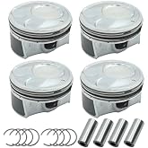 Hoypeyfiy Engine Piston and Pins and Rings Kit Replacement for Hyundai Elantra 2.0L 2014-2018, Replacement for Tucson 2.0L 2014-2018, Replacement for Kia Forte 2.0L 2014-2018