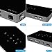 Mileagea CXP650 Smart Pico Video Projector Portable WXGA 720p Resolution WiFi Connection for Smartphone HDMI(Input)