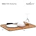 Large Bamboo Cutting Board for Kitchen | Wood Cutting Board | Butcher Block – Knife Friendly for Chopping Meat and Vegetables – Sleek 2-in-1 Drain Board 17 x 12.5