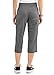 Athletic Works Women's Active Knit Capri Charcoal M