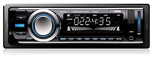 XO Vision FM and MP3 Car Stereo Receiver with Bluetooth, USB Port and SD Card Slot (Certified Refurbished)