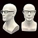 Sporting Style Safety Eye Glasses Side Shields, Slip On Clear Side Shield for Safety Glasses- Fits Most Eyeglasses（3 Pairs M-L)