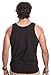 Ann Arbor T-shirt Co. Hallowed Be Thy Gains | Funny Muscle Jesus Weight Lifting Workout Humor Tank Top - Black, Medium
