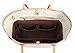 Pelikus® Felt Purse & Tote Organizer Insert/Multi-Pocket Handbag Shaper (Large, Chocolate)
