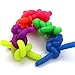 Fidget noodle 5-Pack Toyflix / Stretchy Noodles, Sensory / Stress/Anxiety Relief, Fidget Toys (BPA/Phthalate/Latex-Free) Stretchy String, Stretches from 11 inches to 5 feet!