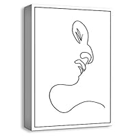 signwin-Canvas Wall Art-Lines Drawing-Canvas Prints Home Artwork Decoration for Living Room,Bedroom - 12x18 inches