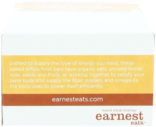 image for Earnest Eats Chewy Breakfast Bars with Whole Grain Oats and Almond But