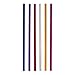 Signature Tumblers 6pc Reusable Thick-Wall Straws, Assorted