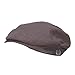 e4Hats.com Men's Linen Summer Ivy Cap - Charcoal M-L