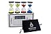 Sand Timer Hourglass Travel Set of 4 + Storage Pouch | 1 minute, 3 min, 5 min, 10 min | Perfect for Games, Home, Office, Kitchen, Classroom, Toothbrush Timer for Kids