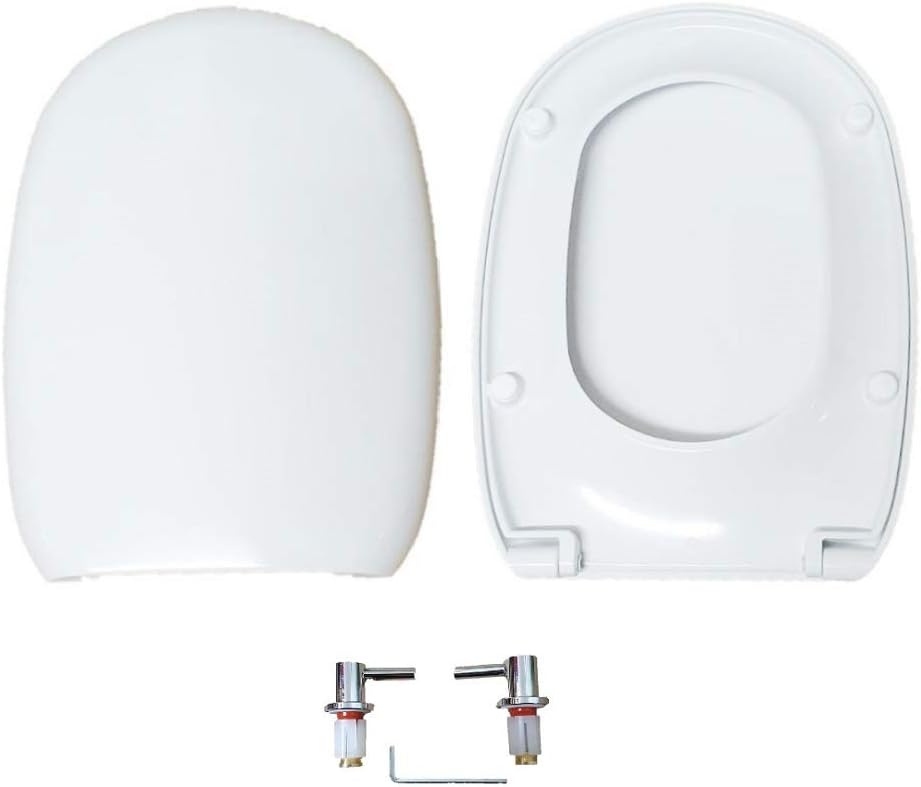 Toilet seat EASY POZZI GINORI thermosetting white as original Amazon