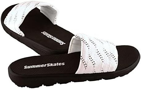SummerSkate Hockey Sandals - White/Black - Small