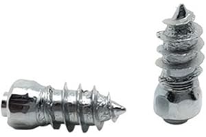 JX6*6-H15/300PCS Winter Anti-skid Studs, Suitable For ATV/UTV Four-wheel/car Tires, Stud Height 15mm