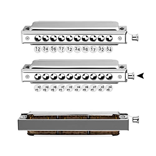 swan chromatic harmonica 1040 notes