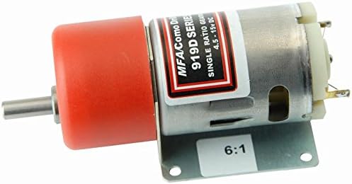 MOTOR GEARBOX + SHROUD-6:1 919D61 SHROUD By MFA