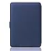 OMOTON Kindle Paperwhite Case Cover - The Thinnest Lightest PU Leather Smart Cover Kindle Paperwhite fits All Paperwhite Generations Prior to 2018 (Will not fit All New Paperwhite 10th Gen),Navy Blue