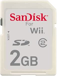 SanDisk Wii 2GB Secure Digital SD Gaming Memory Card - Bulk Packaging