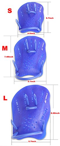 Whale Hand Paddles for Swimming Training,Swim Hand Paddle for Kids and Adults - Thumbnail 2