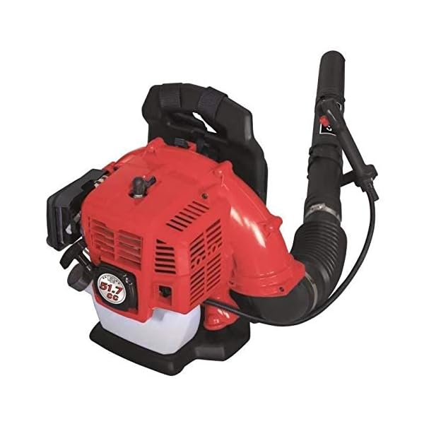 Scheppach Benzin Laubbläser LB5200BP | Anti-Vibrationssystem | 51,7 cm³ 2-Takt-Benzinmotor 1400W | Luftgeschwindigkeit… – Bild 7