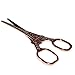 Scissors for Sewing Fabric, Vintage Eiffel Tower Design Steel Straight Detail Shear ScissorsSmall for Craft Artwork Thread Needlework DIY Supplies BROSHAN