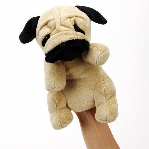 pug hand puppet