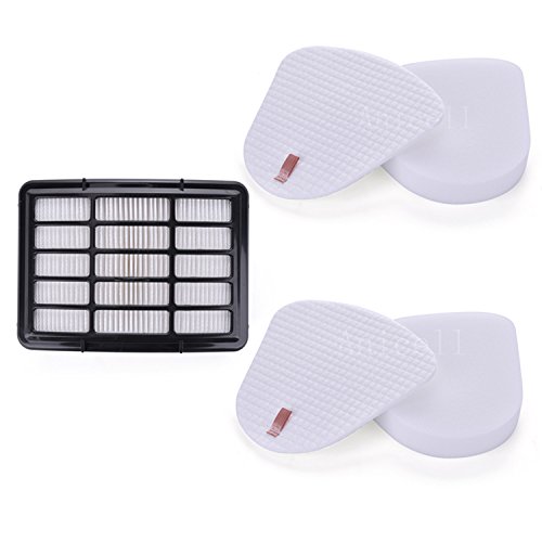 Shark Navigator Lift away Replacement Filters,for Shark Nv350 Nv351, Nv352, Nv355, Nv356, Nv357 Vacuum Cleaner - Part # XFF350 & XHF350, includes 1 Hepa Filter & 2Pre-filter Foam and Felt - Thumbnail 2