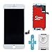 SANKA LCD Screen Digitizer Display Retina 3D Touch Screen Replacement Glass Frame Assembly for iPhone 7 Plus, 5.5 inch- White (Repair Tools Kit Included)