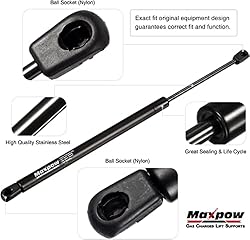 Maxpow Front Hood Struts Shocks Lift Support