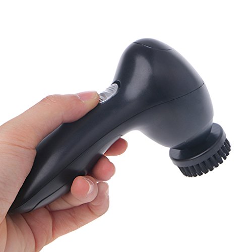 MuLuo Home Handheld Automatic Electric Shoe Brush Boots Shine Polisher Machine Portable Scrubber with Cleaning Brush Kit - Thumbnail 3