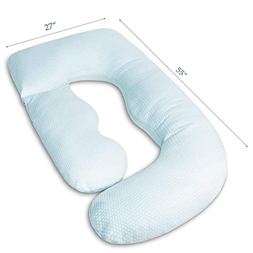 QUEEN ROSE Pregnancy Pillows, Detachable Body Pillow for Maternity
