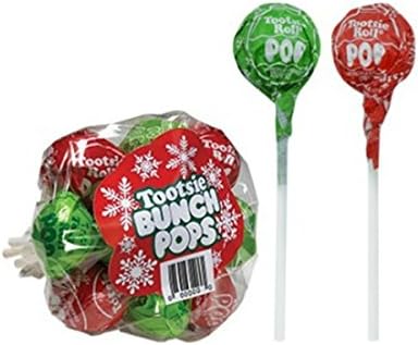 Tootsie Roll, Christmas Pops Bunch, 3.6 Ounce