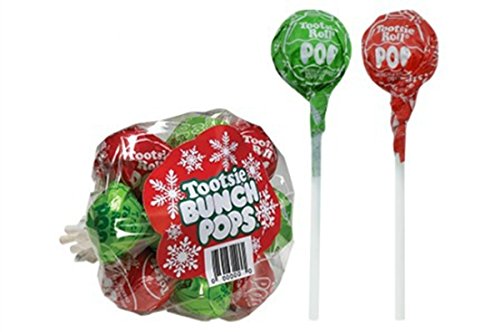 Tootsie Roll, Christmas Pops Bunch, 3.6 Ounce