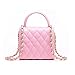 Pinky Family Fashion Kids Toddler Handbags PU Leather Crossbody Bags Gifts for Girls (Pink)