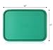 New Star Foodservice 24609 Fast Food Tray, 12 by 16-Inch, Green, Set of 12