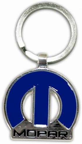 Mopar Logo Metal Keychain