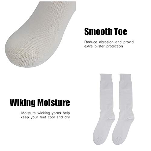image for Long Tube Socks, RTZAT Unisex Youth Team Sports Athletic Basketball So